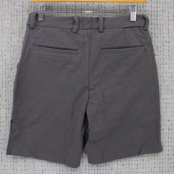 Swet Tailor Chino Shorts Mens Size 29 Gray Solid Performance Lightweight NWT - Picture 6 of 10